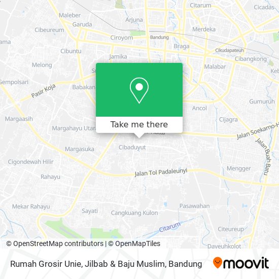 Rumah Grosir Unie, Jilbab & Baju Muslim map