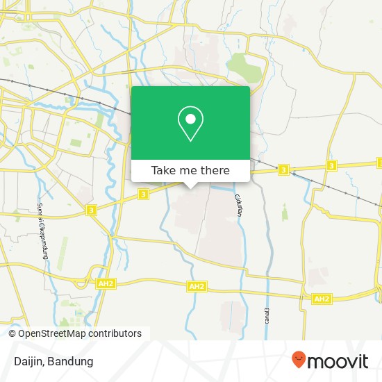 Daijin, Buahbatu Bandung Kota 40286 map