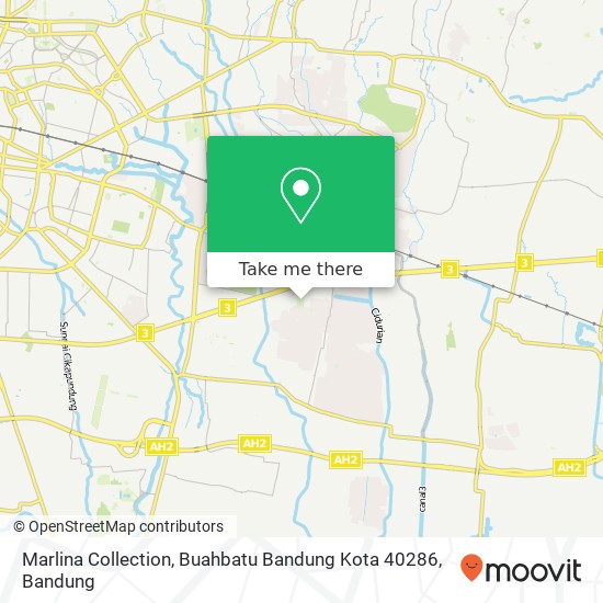 Marlina Collection, Buahbatu Bandung Kota 40286 map
