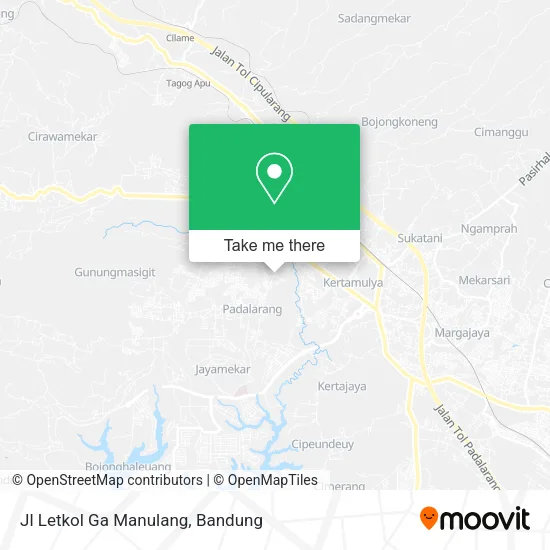 Jl Letkol Ga Manulang map