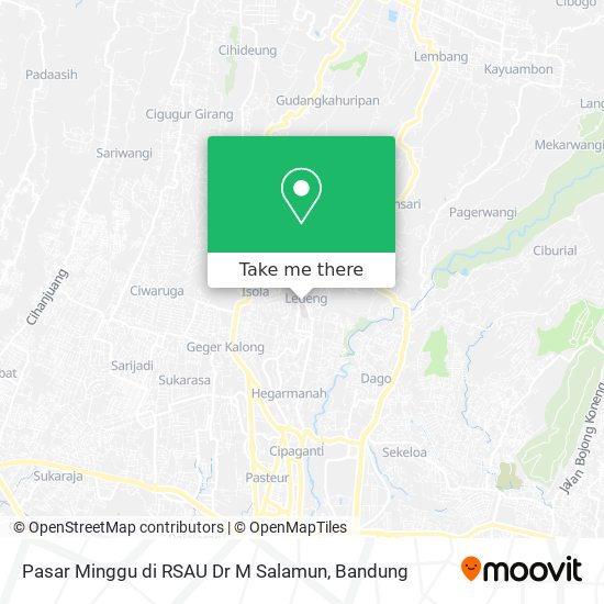 Pasar Minggu di RSAU Dr M Salamun map