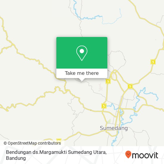 Bendungan ds.Margamukti Sumedang Utara map