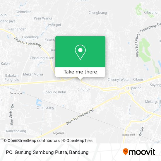 PO. Gunung Sembung Putra map