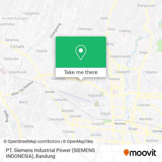 PT. Siemens Industrial Power (SIEMENS INDONESIA) map