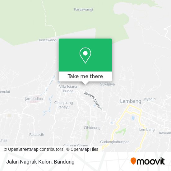 Jalan Nagrak Kulon map