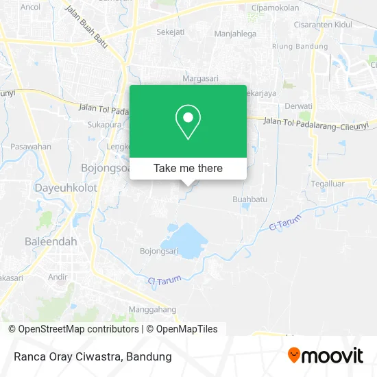 Ranca Oray Ciwastra map