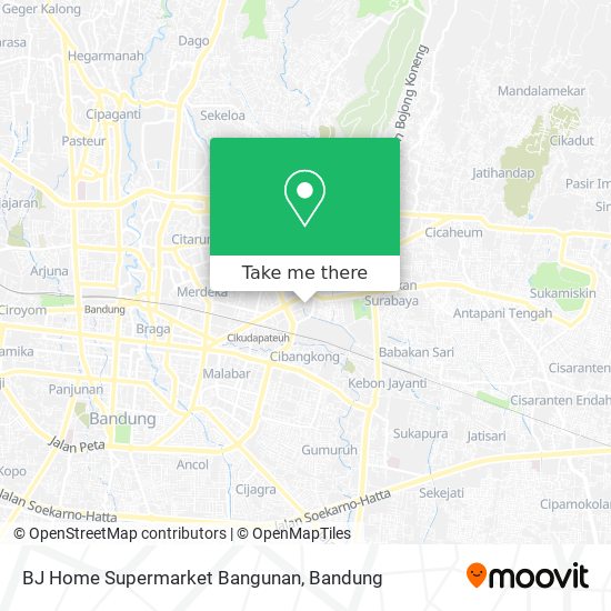 BJ Home Supermarket Bangunan map