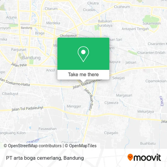 PT arta boga cemerlang map
