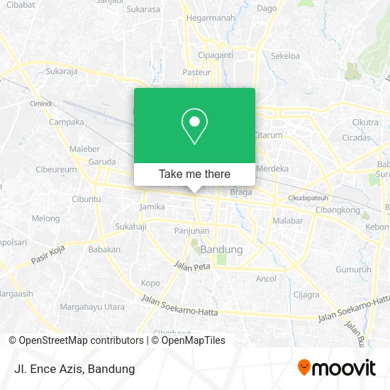 Jl. Ence Azis map