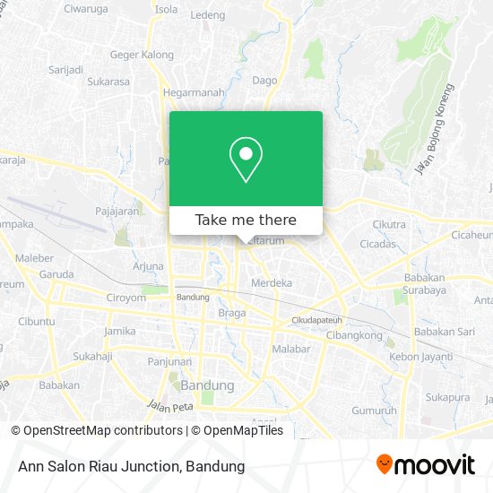 Ann Salon Riau Junction map