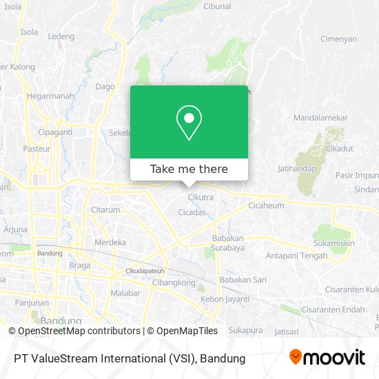 PT ValueStream International (VSI) map