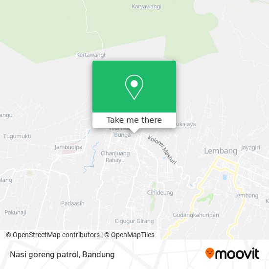 Nasi goreng patrol map