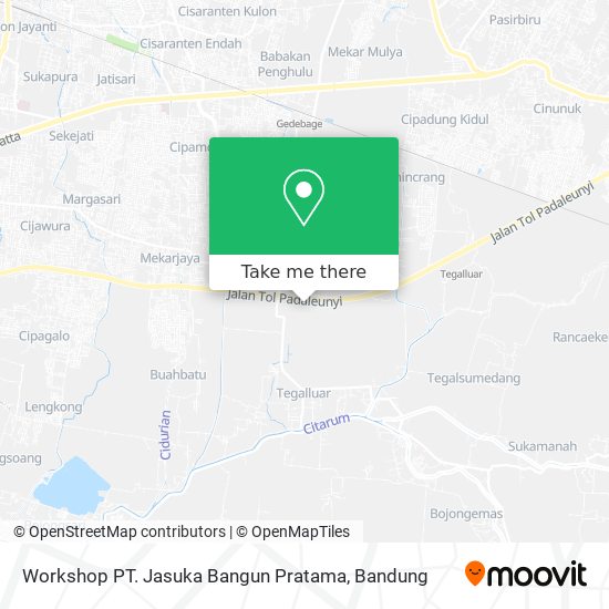 Workshop PT. Jasuka Bangun Pratama map