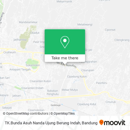 TK.Bunda Asuh Nanda Ujung Berung Indah map