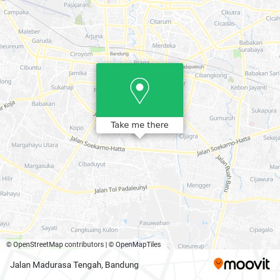 Jalan Madurasa Tengah map