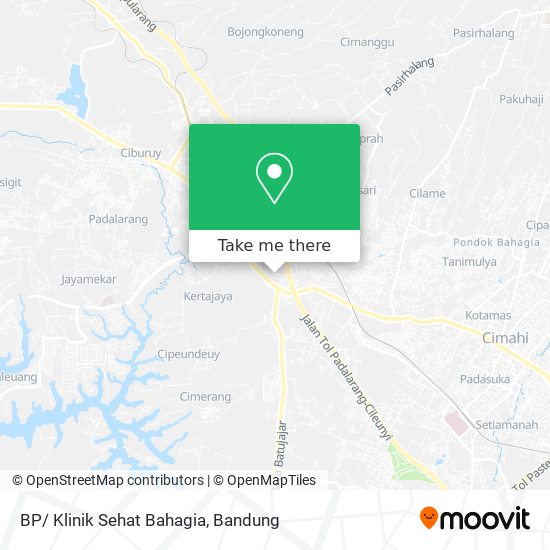 BP/ Klinik Sehat Bahagia map