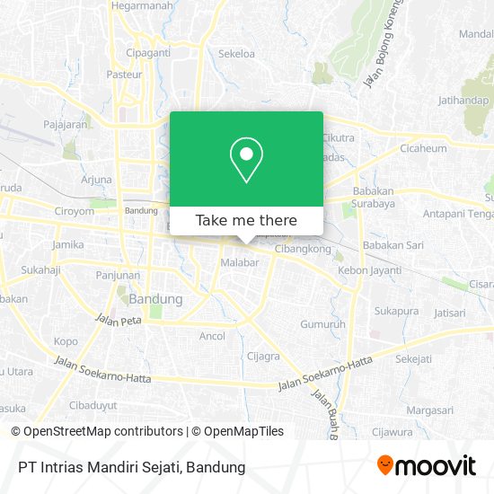 PT Intrias Mandiri Sejati map
