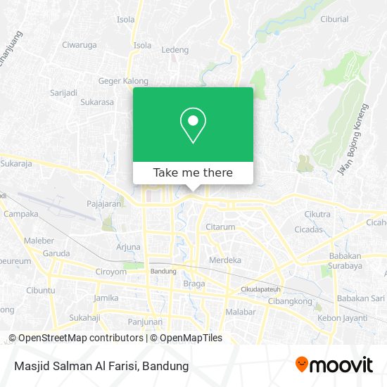 Masjid Salman Al Farisi map