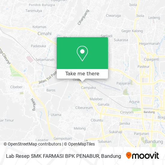 Lab Resep SMK FARMASI BPK PENABUR map