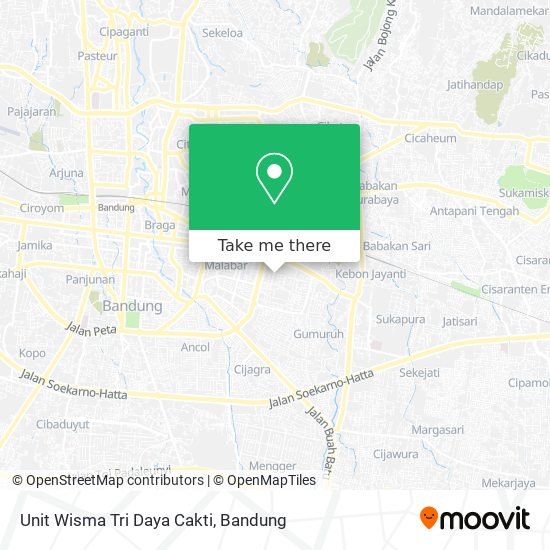 Unit Wisma Tri Daya Cakti map