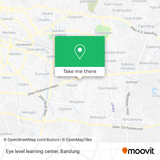 Eye level learning center map