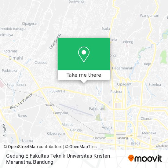 Gedung E Fakultas Teknik Universitas Kristen Maranatha map
