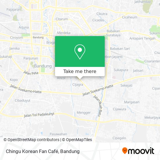 Chingu Korean Fan Café map