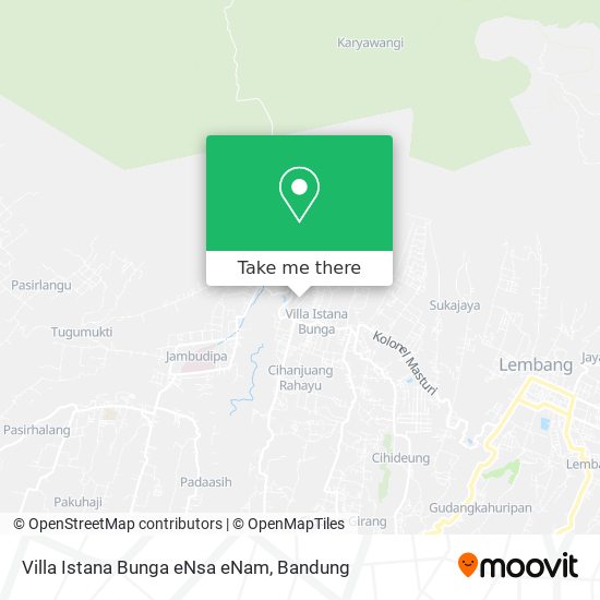 Villa Istana Bunga eNsa eNam map