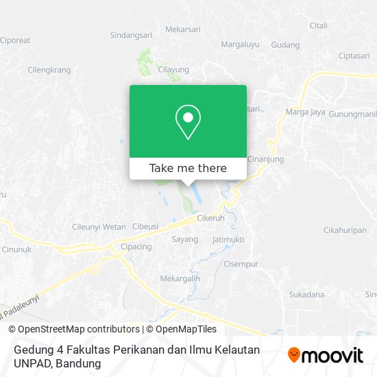 Gedung 4 Fakultas Perikanan dan Ilmu Kelautan UNPAD map