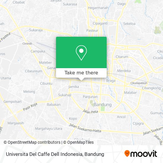 Universita Del Caffe Dell Indonesia map