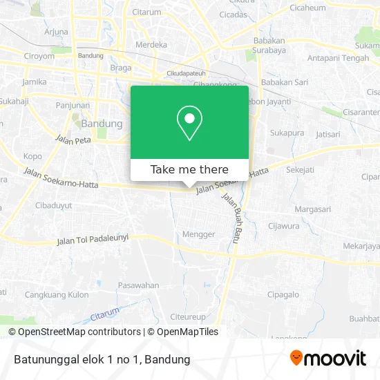 Batununggal elok 1 no 1 map