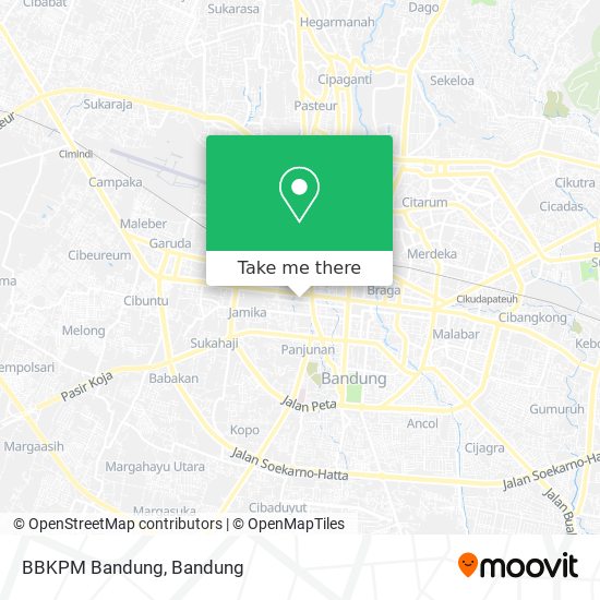 BBKPM Bandung map