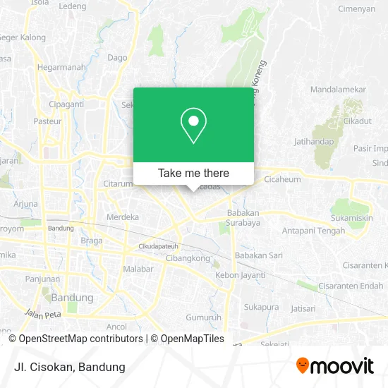 Jl. Cisokan map