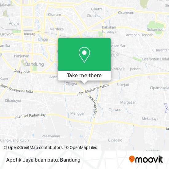 Apotik Jaya buah batu map