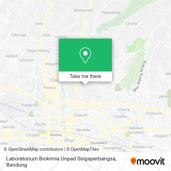 Laboratorium Biokimia Unpad Singaperbangsa map