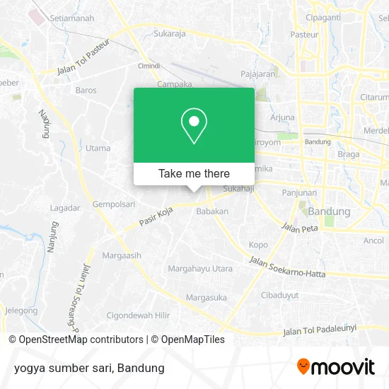yogya sumber sari map