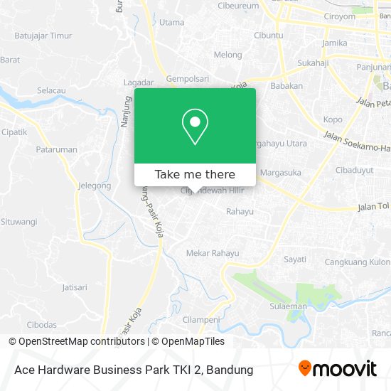 Ace Hardware Business Park TKI 2 map