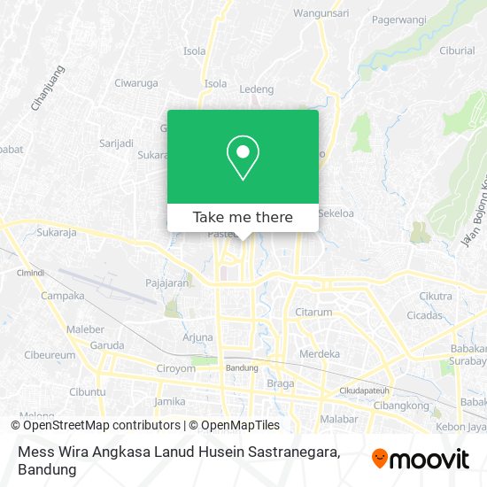Mess Wira Angkasa Lanud Husein Sastranegara map