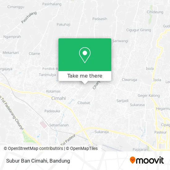 Subur Ban Cimahi map