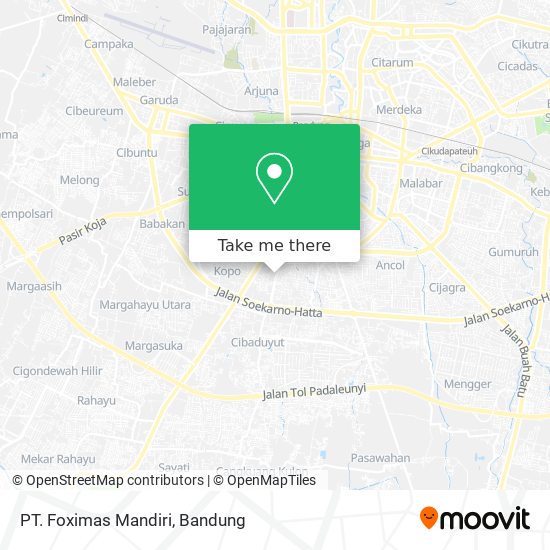 PT. Foximas Mandiri map