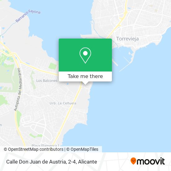 Calle Don Juan de Austria, 2-4 map