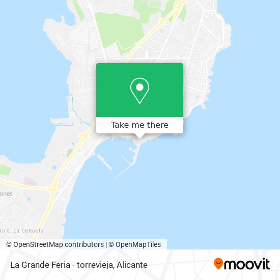 La Grande Feria - torrevieja map