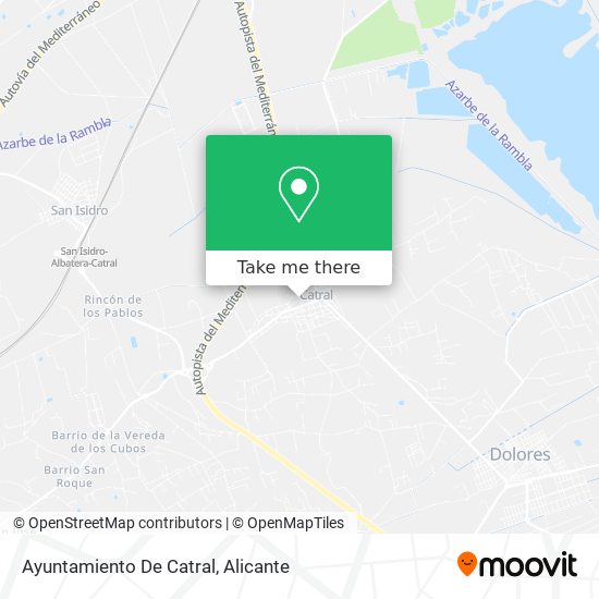 Ayuntamiento De Catral map
