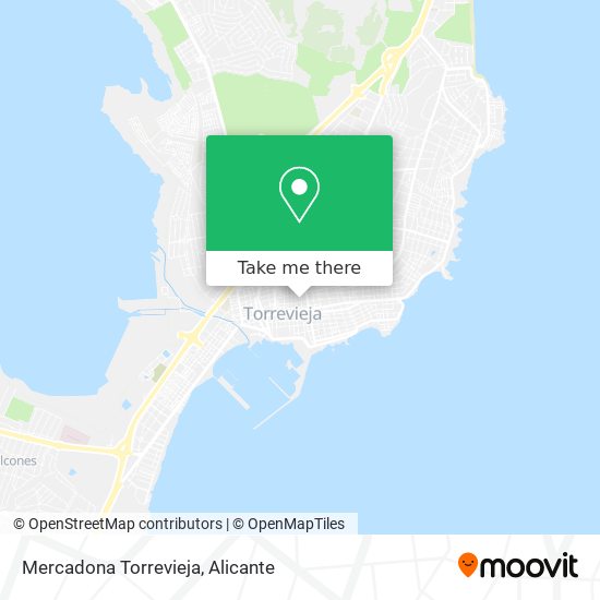 Mercadona Torrevieja map