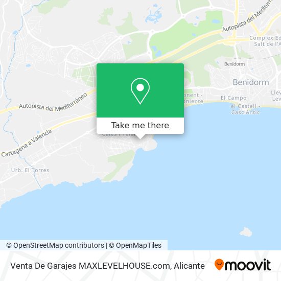 Venta De Garajes MAXLEVELHOUSE.com map