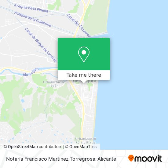 Notaría Francisco Martinez Torregrosa map