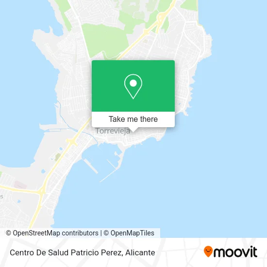 Centro De Salud Patricio Perez map