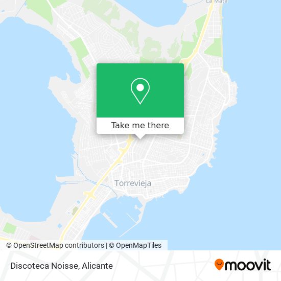 Discoteca Noisse map