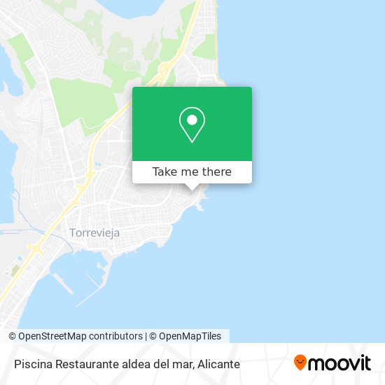Piscina Restaurante aldea del mar map