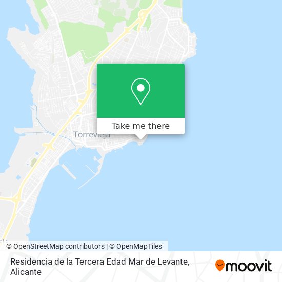 Residencia de la Tercera Edad Mar de Levante map